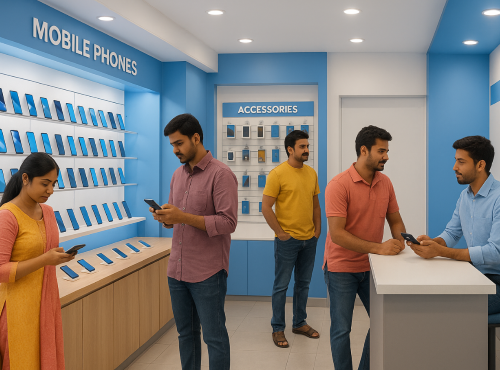 Electronics / Service Centres / Mobile Shops WhatsApp integration